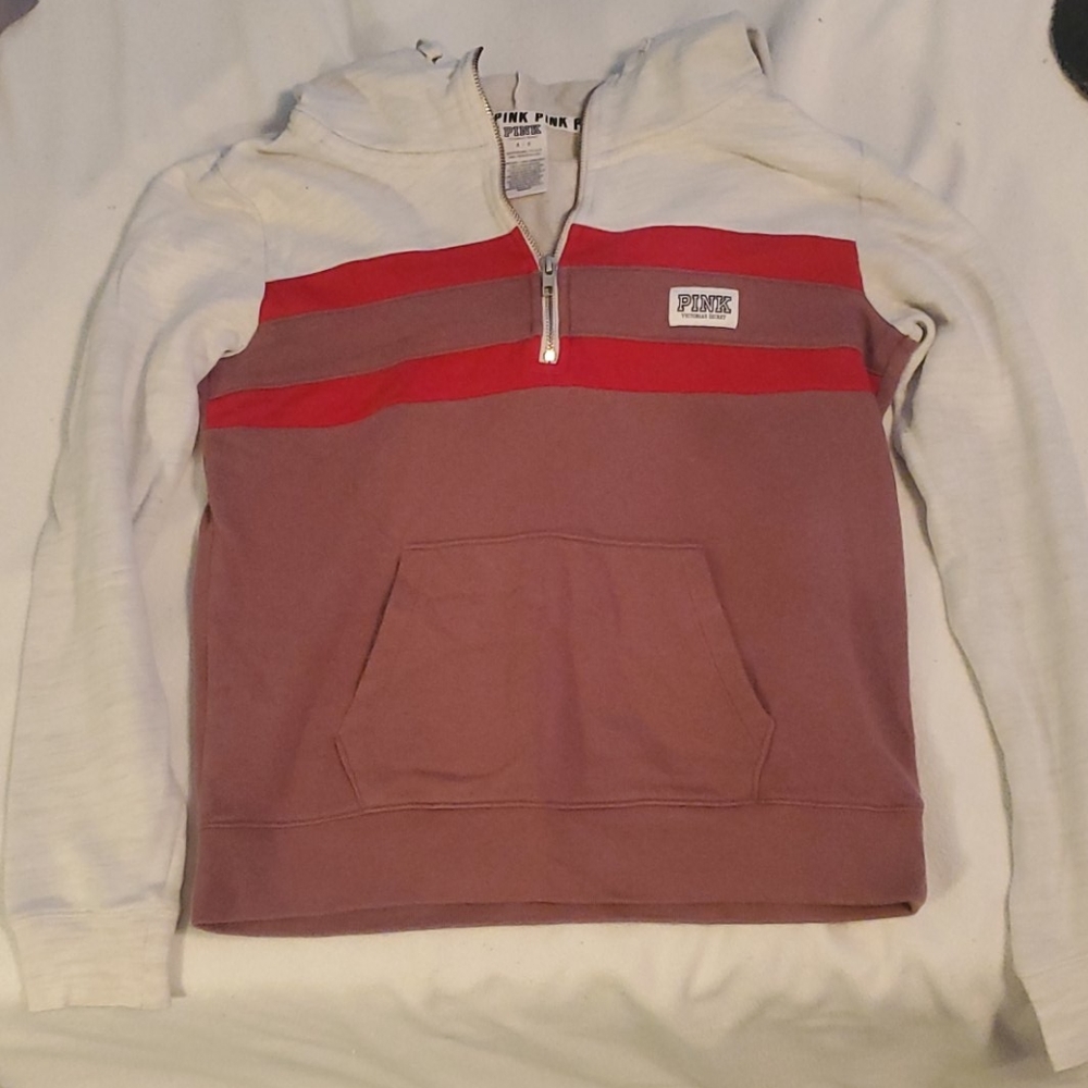 PINK quarterzip